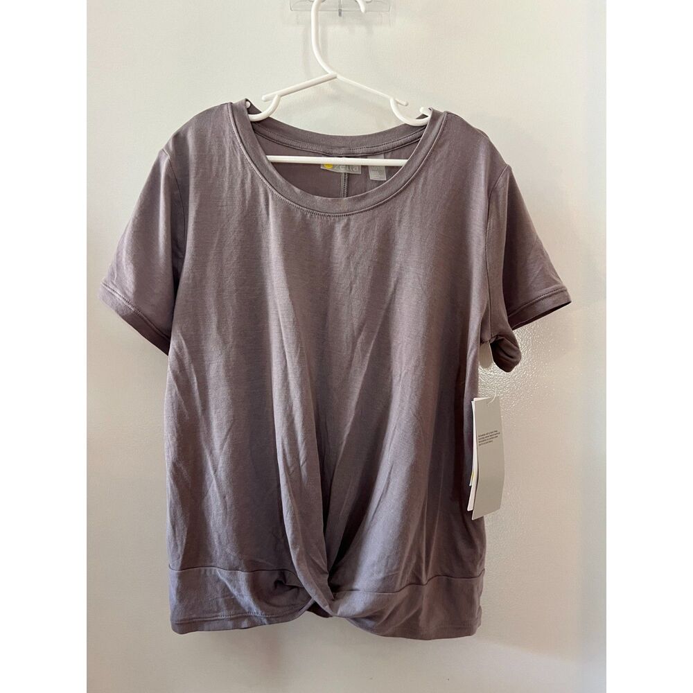 Zella athletic top front knot size Large (10-12)